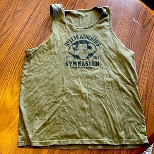 Hylete tank top. Signed by Jared Enderton
